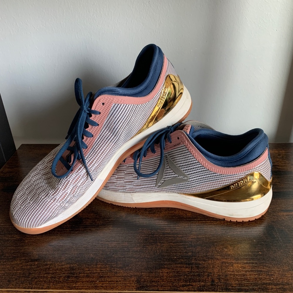 Reebok women CrossFit flexweave shoes nano pink